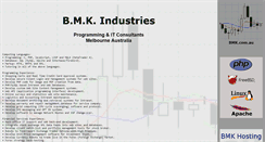 Desktop Screenshot of bmk.com.au
