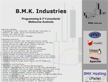 Tablet Screenshot of bmk.com.au